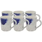 Kare design Mokken Biscotti blauw (6/set)