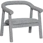 Hubsch Ouli loungestoel wit