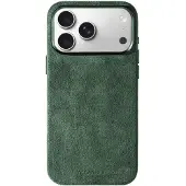 Alcanside Alcantara iPhone 17 Pro Max Hoesje Groen