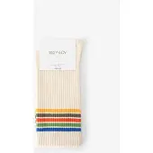 Sissy-Boy Beige sokken met regenboog strepen