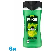 Axe 6x douchegel 250ml Anti Hangover