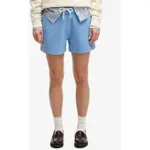 Superdry Dames Blauwe Short Studios (L), Casual, Katoen W7110515A