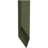 vidaXL Tuin Privacy Scherm Olijfgroen 32 x 140 cm Koudgewalst staal