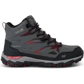 Regatta Lage schoen 'Holcombe III' donkergrijs / rood / zwart