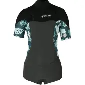 Brunotti - Glow Wetsuit Dames - Shorty 2mm - Zwart - XS