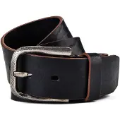 Lloyd Leren Riem Belt 4.0 W95 Marine Blauw