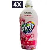 Dreft 4 x Wasverzachter - 40sc/1L - ultimate care pink bloom