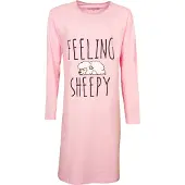 Temptation Dames Bigshirt Licht Roze TPNGD2124A - Maten: XXL