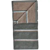 Zone Denmark Sauna handdoek Olive green-taupe-blue fog, 50x100 cm