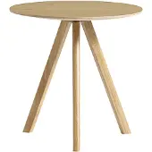 HAY CPH20 2.0 salontafel Ø50 cm Gelakt eiken-eikenfineer