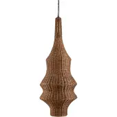Light & Living Rotan hanglamp Nemzor Ø 40cm bruin