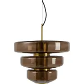Light & Living Unieke hanglamp Meyara Ø 40cm bruin
