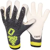 Stanno Volare Ultra III Keepershandschoenen Kids Zwart Grijs Geel Wit