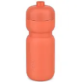 Mepal Bidon Squeeze 600ml Peach Orange Oranje oranje Polypropyleen