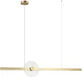Zambelis Hanglamp 25426, dimbaar, messing / goud, Woon-/ Eetkamer, metaal, Modern, hanglamp