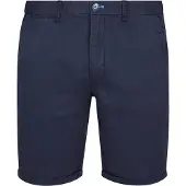 NZA Bermuda donkerblauw katoen met omslag