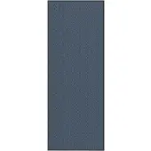 vidaXL Deurmat 115x300 cm blauw