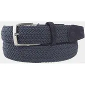 6Road Riem Blauw Ceintuur vlecht stretch suede 395050/47