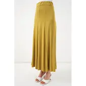 Big Dart Hoge Taille A-Lijn Maxi Rok