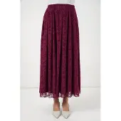 Bigdart Hoge Taille Bloemige Maxi Rok