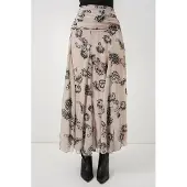 Big Dart Hoge Taille Paisley Maxi Rok