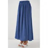Big Dart Maxi Rok met Elastische Taille