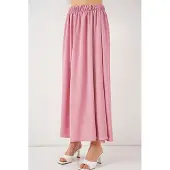 Big Dart Maxi Rok met Elastische Taille