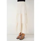 Bigdart Gestructureerde Maxi Rok