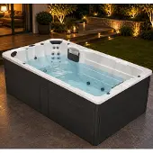 Badstuber Ibiza outdoor whirlpool 2 persoons wit