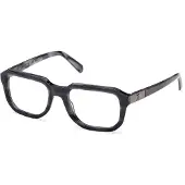 GUESS GU50332 Blue/horn 52/19/140 MAN Brilmonturen