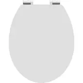 INSTMAIER Gaia - toiletzitting - MDF hout - duurzaam met FSC-certificering - Manhattan grijs