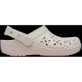 Crocs Classic Clog Flower Kids - Beige, Beige