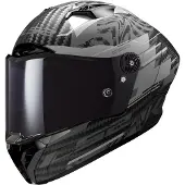 LS2 Helmets FF805 Thunder GP Aero Polar Mat Zwart Integraalhelm Maat 2XL
