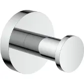Schutte LONDON Handdoekhaak - ø 4,6 cm - Chroom