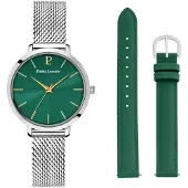Pierre Lannier Analoog horloge '- Watch Chouquette - Quartz watch movement - Watch case width: 30 mm' groen