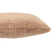J-Line kussen - polyester - camel