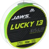 Mikado Jaws Lucky 13 150 M Braided Line Transparant 0.180 mm