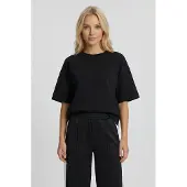 Cars Jeans Momo Ts Black Maat: L | Tops Outlet | Dames | Zwart