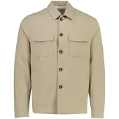 Born with Appetite Overshirt beige met knopen