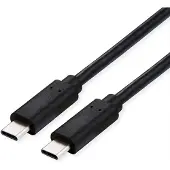 Roline USB4 Gen3x2 Kabel, C-C, M/M, 8K UHD-2, 40Gbit/s, 240W, zwart, 2 m
