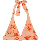 Marc O'Polo Bikinitop ' Firecracker Floral ' oranje