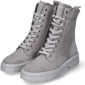 Paul green Boots 'Stiefel Damen 8970 024 Rauleder in grau' grijs
