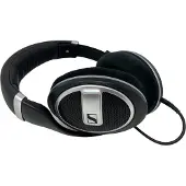 Sennheiser HD 599 Special Edition hoofdtelefoon met open achterkant, zwart. Geniet van uw muziek