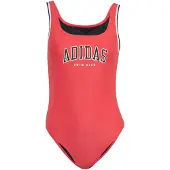 Adidas Sportbadpak 'COLLEGIATE U-BACK' grenadine / zwart / wit