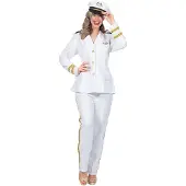 Coppens Luxe navy officier kostuum dames | Maat 36