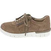 Caprice sneaker - Mud leer: Maat 37: Normale maat: 37 Breedte: Normaal