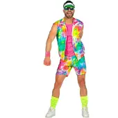 Coppens Aerobic dude neon - Polyester - Foute kleding | Maat M