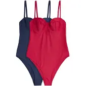 The Set Badpak marine / rood