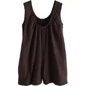Next Jumpsuit chocoladebruin