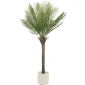 ECD-Germany Kunstpalm 150 cm Tropische kunstpalm in pot ML design